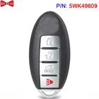 KEYECU для Nissan Maxima 2008 2009 2010 2011 2012 2013 2014 2015 дистанционный ключ 5WK49609 433,92 МГц FSK ID46 чип