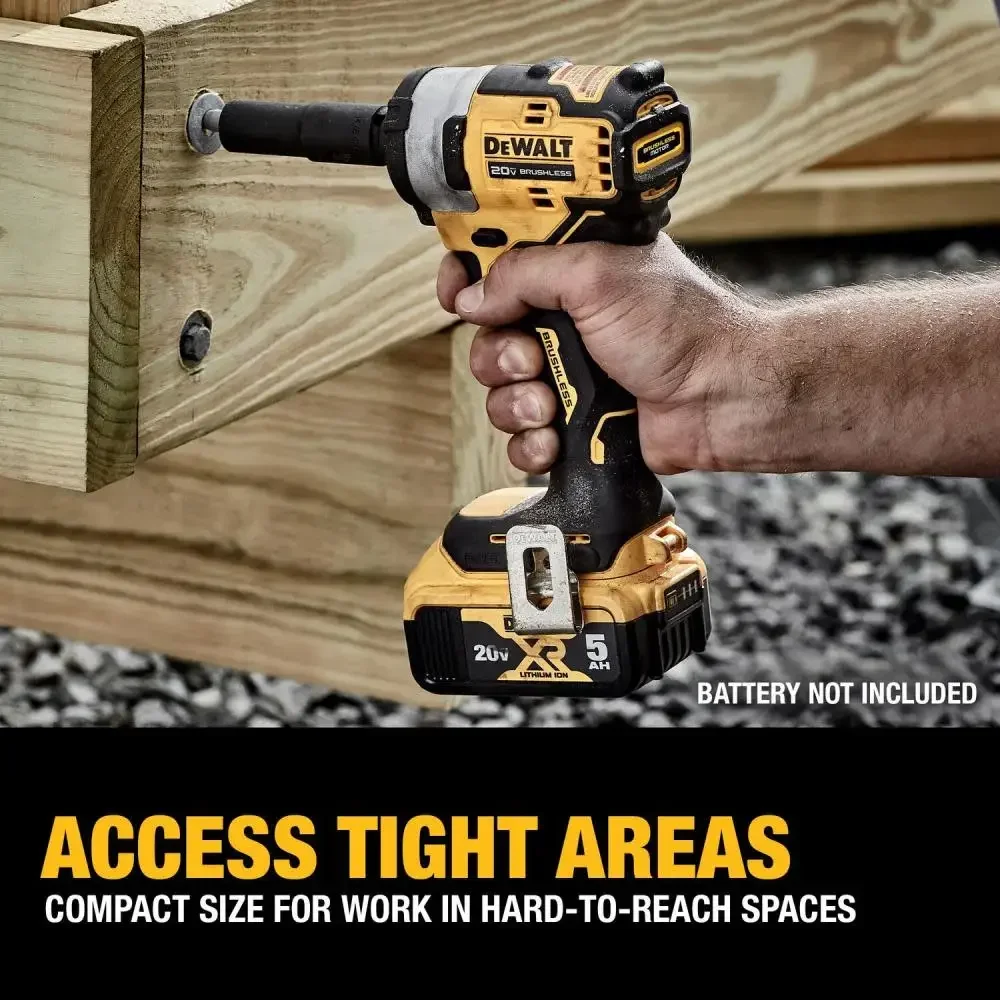DEWALT DCF911 Ударный гайковерт 20 В литиевая батарея DCB118 DCB1104 Зарядное устройство с
