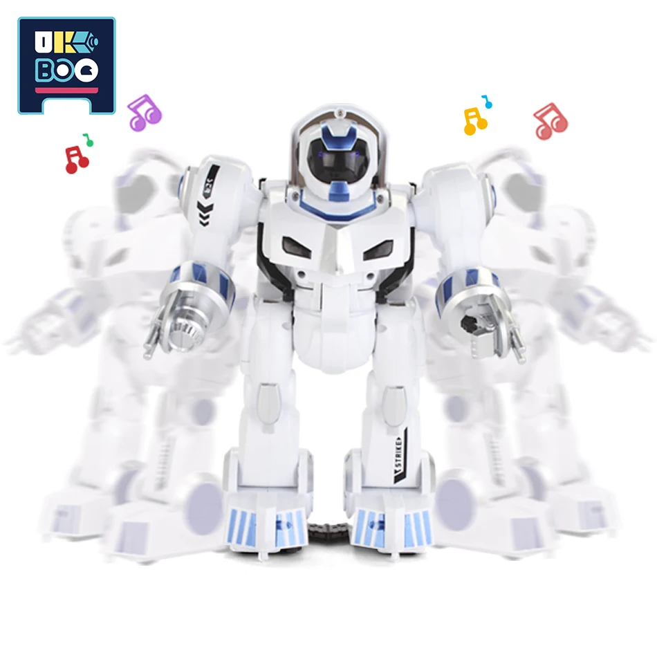 UKBOO Remote Control Deformation Robot RC Mecha Smart Program Intelligent Warrior Action Figure Educational Children Toys Gifts | Игрушки и