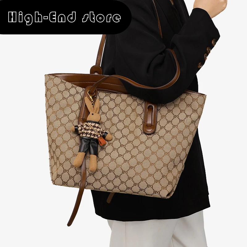 

Универсальная новая женская сумка-тоут, вместительная ручная сумочка на одно плечо премиум-класса
