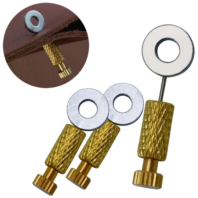 

4/6/10PCS Handmade Leather Suture Positioning Needle DIY Leather Bag Strap Fixed Position Needle Suture Cutting Positioning Tool