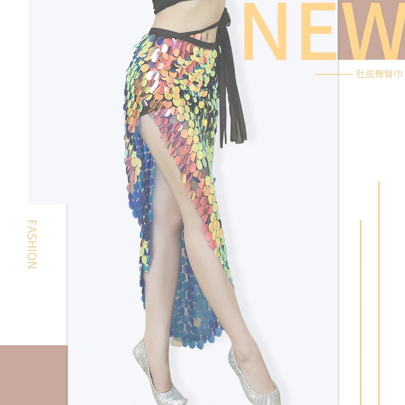 

Belly Dance Hip Scarf Halloween Mermaid Cosplay Long Skirt Party Rave Outfit Stage Performance Modern Wear 2023 Festival Suit