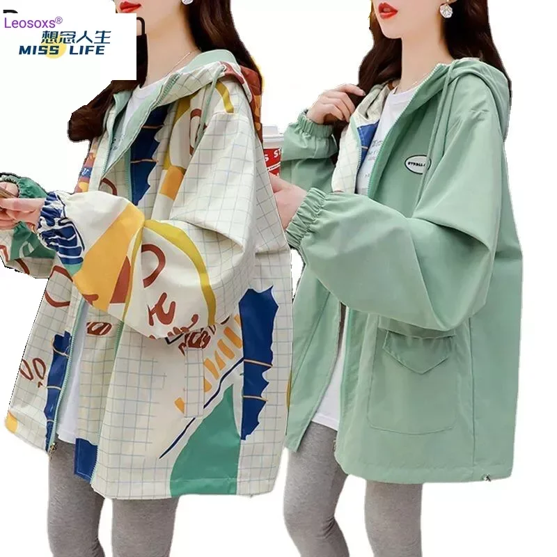 

Двусторонняя рабочая куртка, куртка для женщин, осень 2023, Новый Свободный Повседневный сетчатый красный дизайнерский топ с капюшоном Sense L для женщин