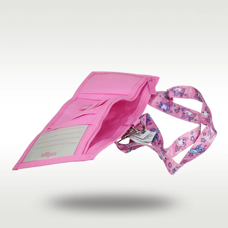 Австралийский детский кошелек Smiggle для девочек кошелек-клатч Pink Fox кожаная папка