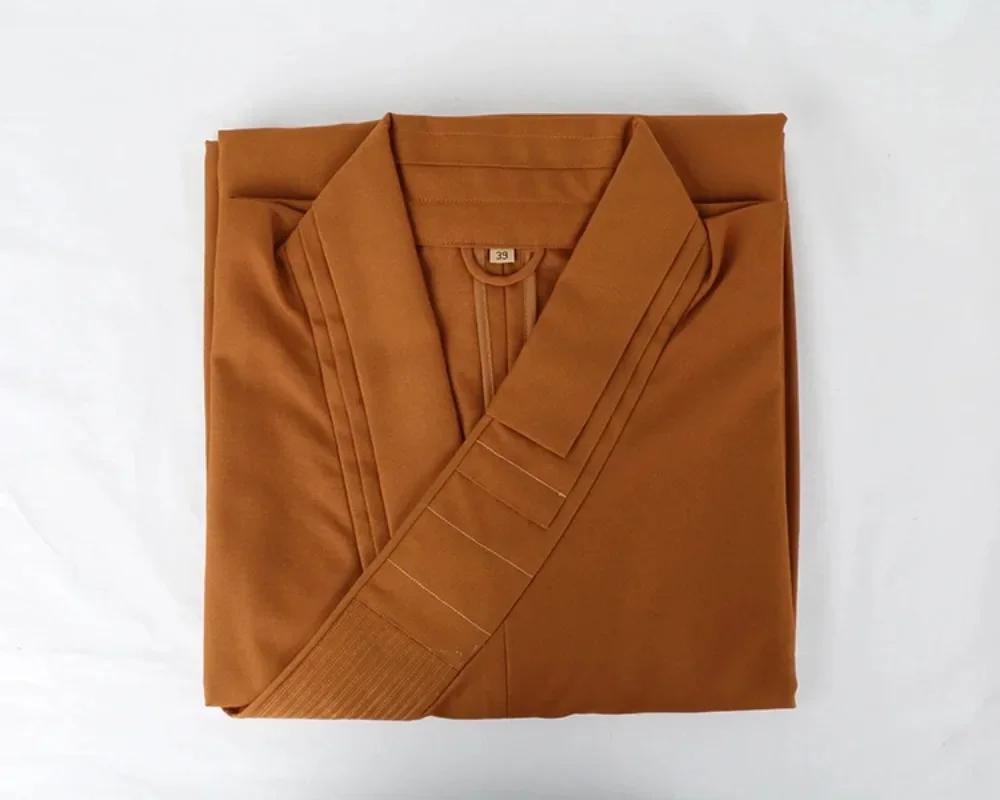 2-цветный дзен-буддийский халат монаха костюм для медитации буддийская одежда