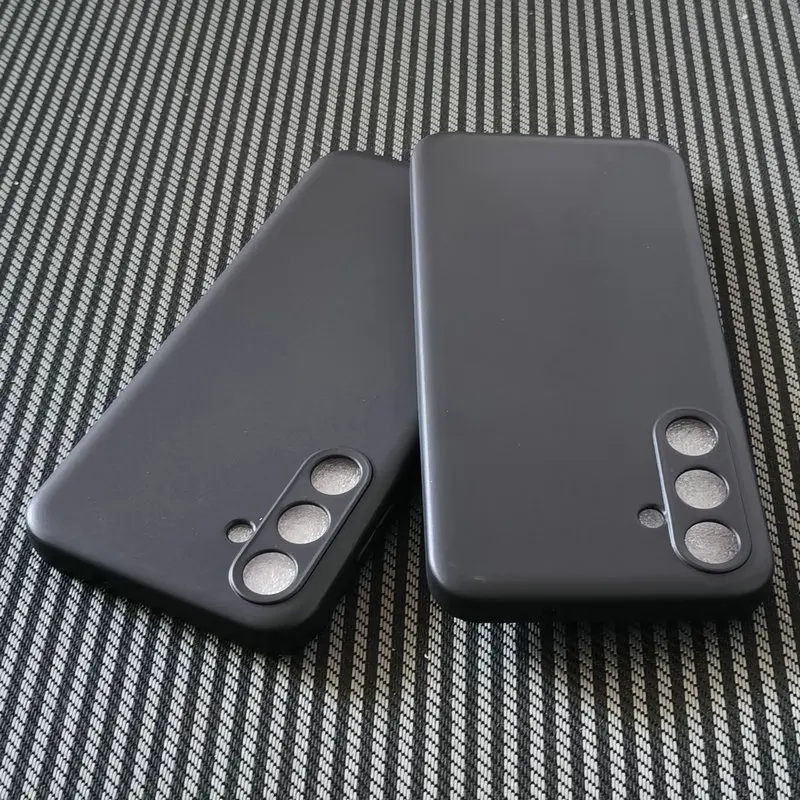 Мягкий чехол из ТПУ для Samsung Galaxy M35 телефона SamsungM35 Samsungm35 матовый черный