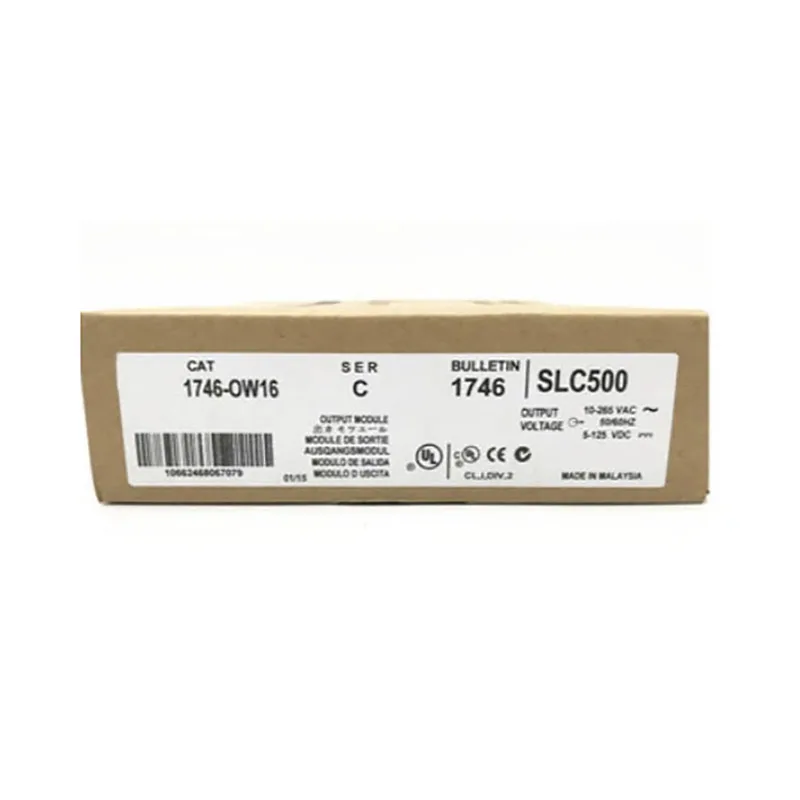 

New Original 1746-OW16 PLC 5-125V DC 16 Number Of Outputs Digital Contact Output Modules
