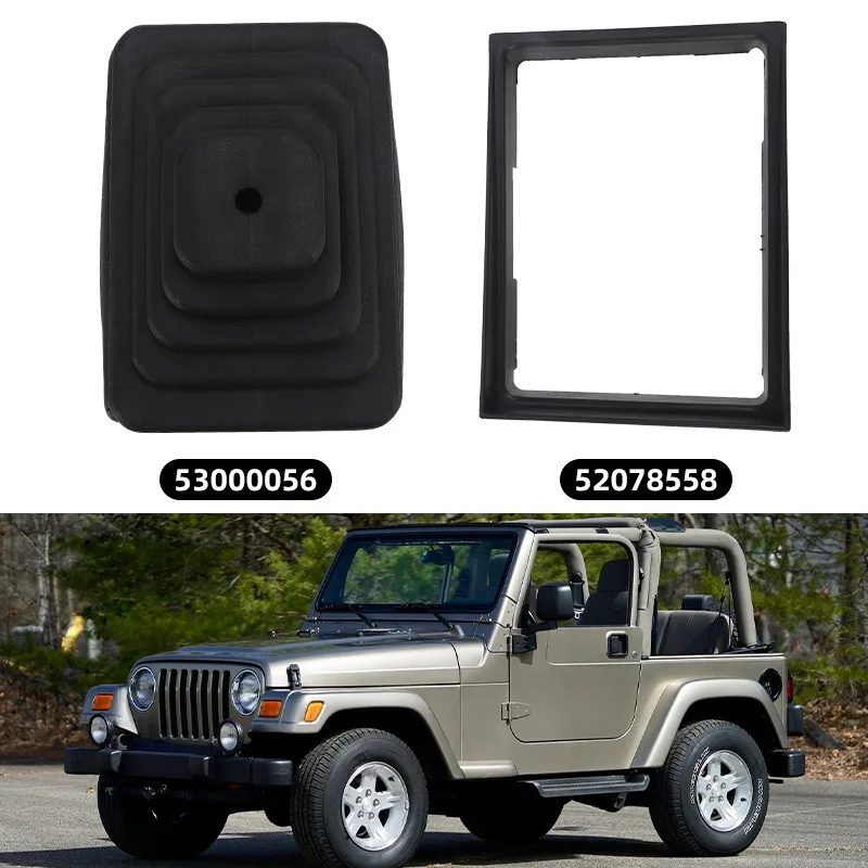 

Комплект чехла рычага переключения передач и крепления для механической коробки передач 52078558 53000056 для Jeep Wrangler TJ 1997-2004