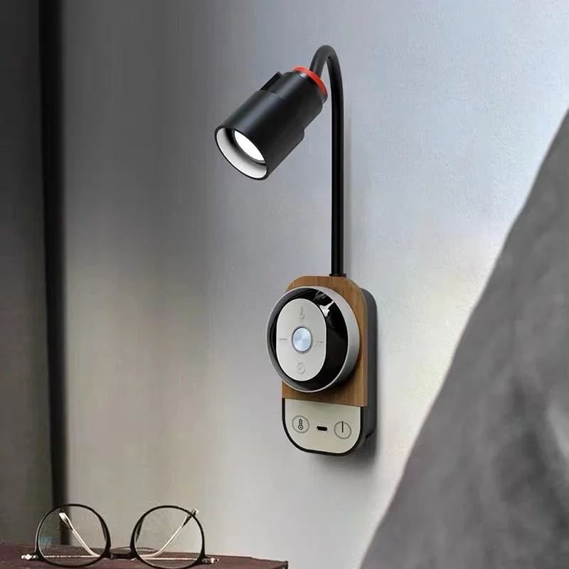 

LED Magnetic Wall Lamp Eye-Care Study Dimming Flexiable Table Lamp 4W Modern Bedroom Bedside Lamp for Home Dormitory Study/Read