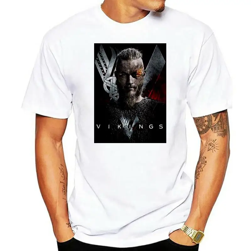 

Футболка мужская с принтом Ragnar Lothbrok, модель Sm 4Xl 011875