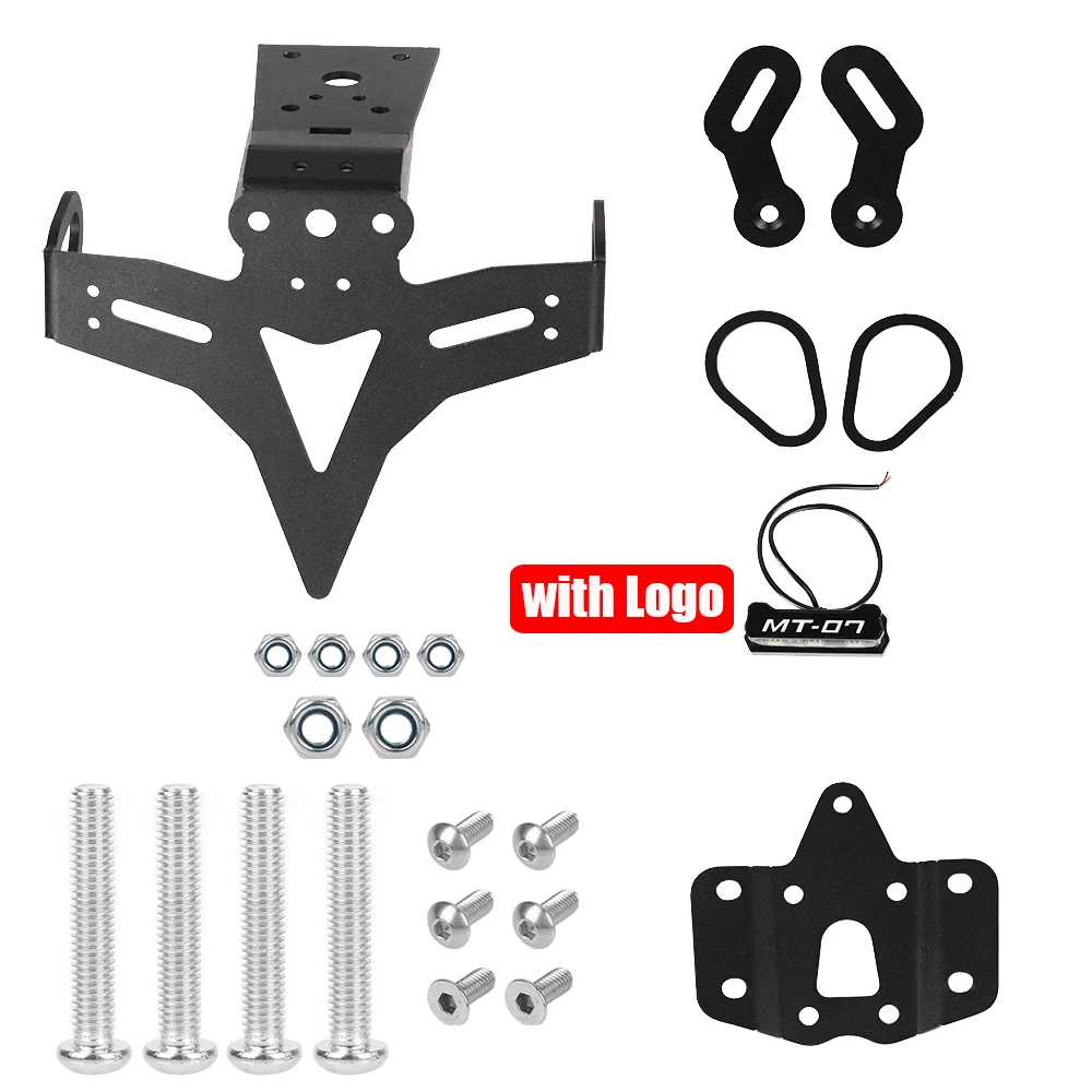 Держатель Номерного Знака Fender Eliminator Мотоцикла Из Алюминиевого Сплава Для MT-07