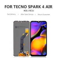 6 1  KC6 Mobile Phones Lcd Display For Tecno Spark Air KC6 KC1J Lcd With Touch Screen Digitizer Assembly For Infinix Tecno KC6