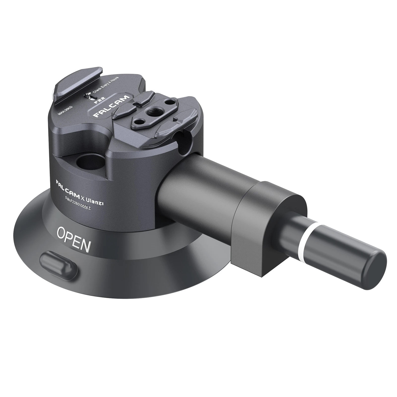 

Быстросъемная присоска FALCAM F22, крепление 3 дюйма, присоска макс. 30 кг, всасывание 1 кг, грузоподъемность для DSLR-камер Gopro