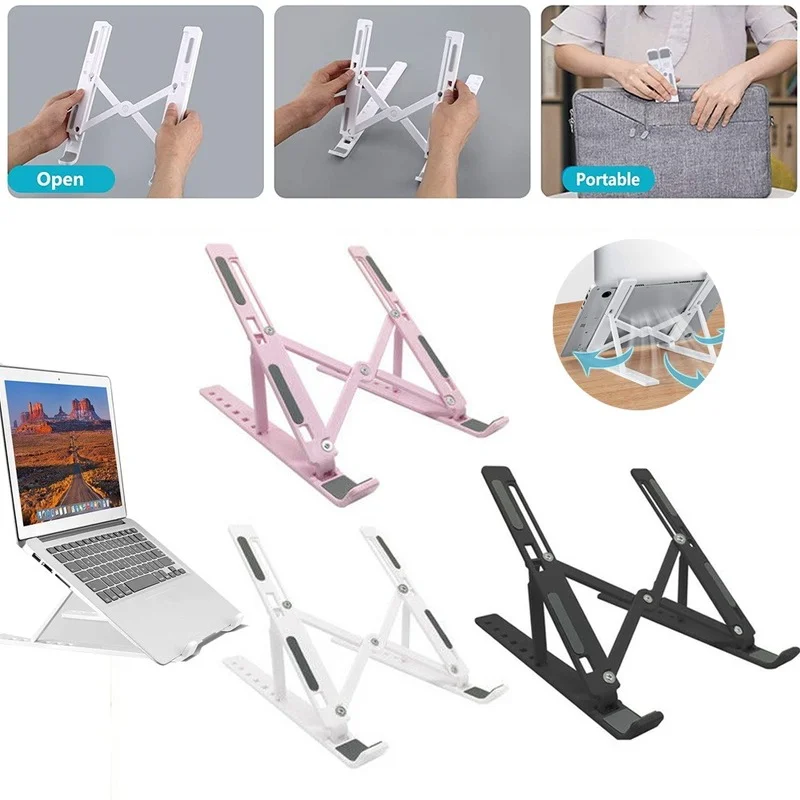 

Portable Laptop Stand for MacBook Pro Air Notebook Foldable Aluminium Alloy Laptop Holder Bracket Laptop Holder for Notebook