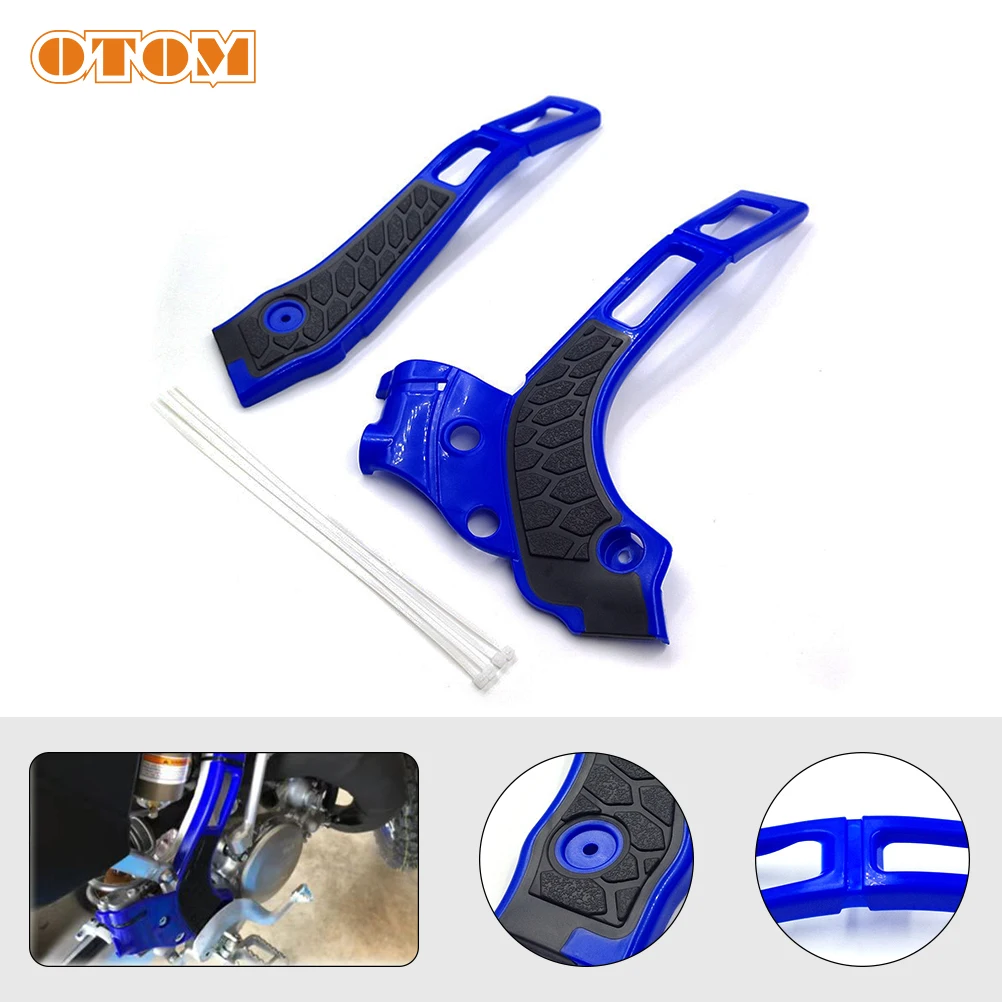 

OTOM New Motorcycle X-Grip Frame Guard Protection Cover For YAMAHA YZ125 YZ250 WR125 WR250 FANTIC XE125 XX125 XX250 Dirt Bike