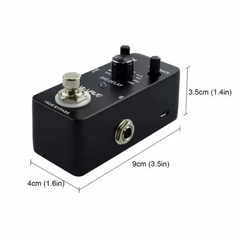 M-VAVE DIG DELAY Цифровая педаль задержки для гитары