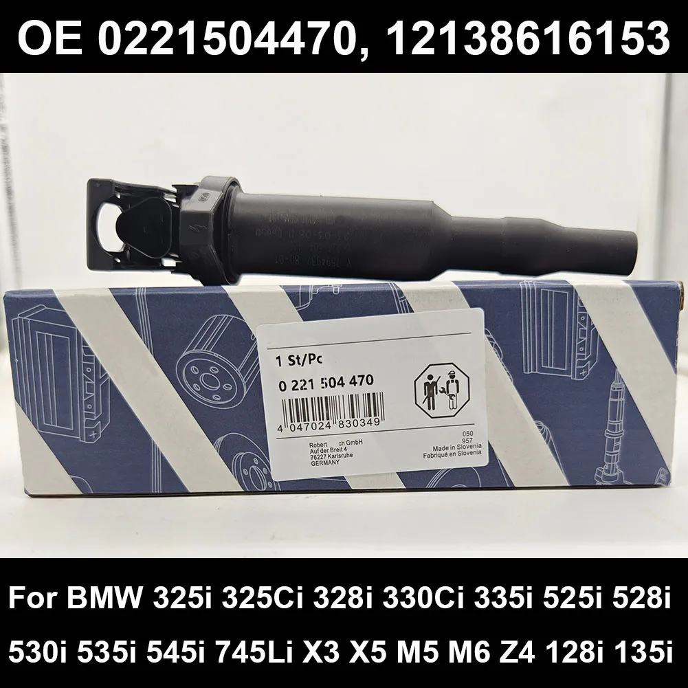

OEM 0221504470 For B-OSCH Original Box Ignition Coils 12138616153 12137594937 For B-MW 325i 328i 525i 530i 330i 650i X3 X5 M3 Z4