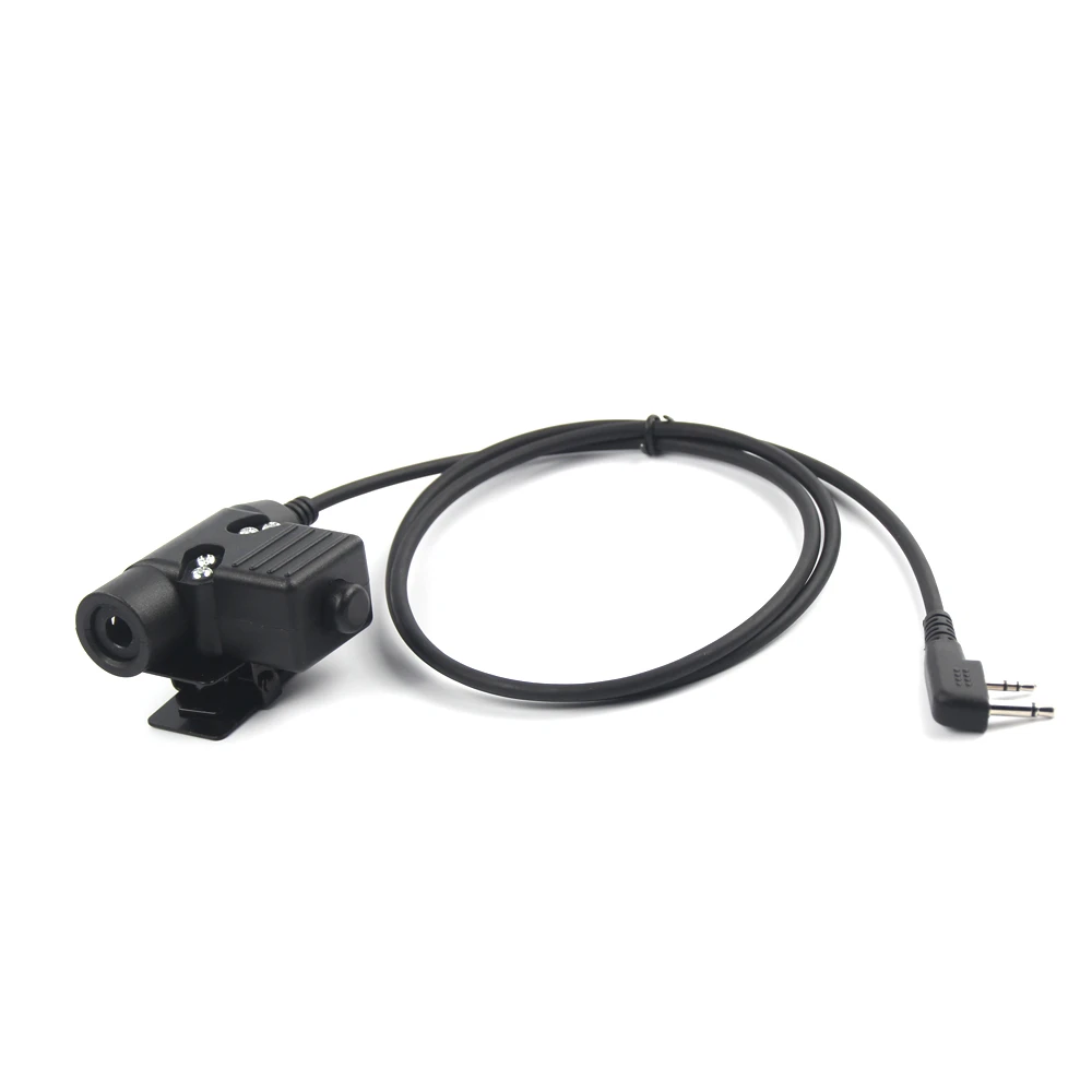 

Walkie Talkie Radio Tactical Headset Adapter U94 PTT for Walkie Talkie Icom V8 V80 V82