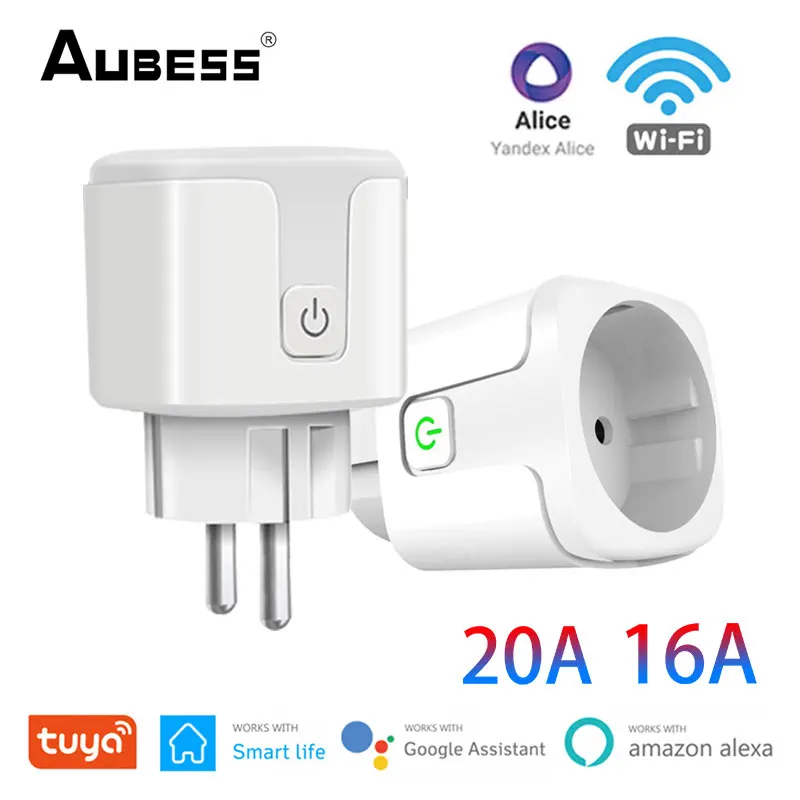 Умная розетка с поддержкой Wi-Fi/Zigbee 16 А 20 | Обустройство дома