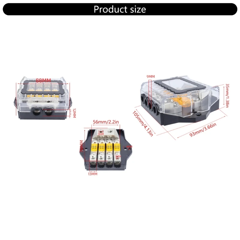 Высокая проводимость 1-сторонний/2-сторонний/3-сторонний/4-сторонний 80A