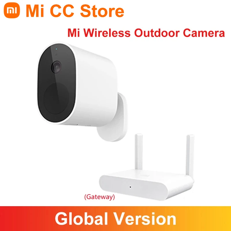 Global Version Xiaomi Mi Wireless Outdoor IP Camera 5700mAh Battery 1080p Smart Home Security Cam Waterproof Night Vision PK EC2