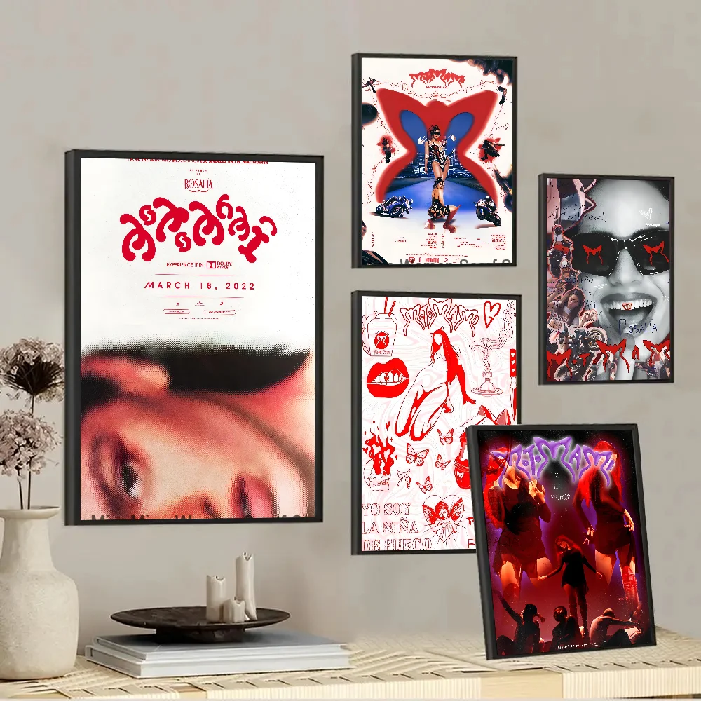 Singer R-ROSALIA Poster Paper Print Home Living Room Bedroom Entrance Bar Cafe Art Painting Decoration