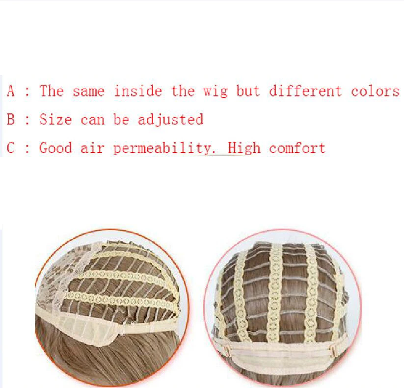 28CM Men's  Short Fluffy Red Silver Gray Golden Yellow Green Pink Purple Orange White Universal Bangs Cosplay Wig 29-56