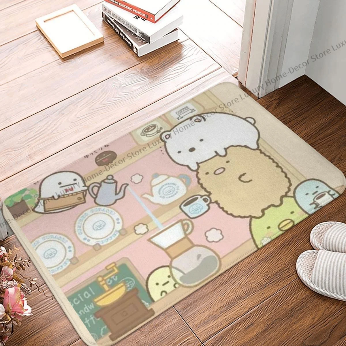 

Противоскользящий коврик, кухонный коврик Sumikko Gurashi, напольный коврик, домашний декоративный коврик