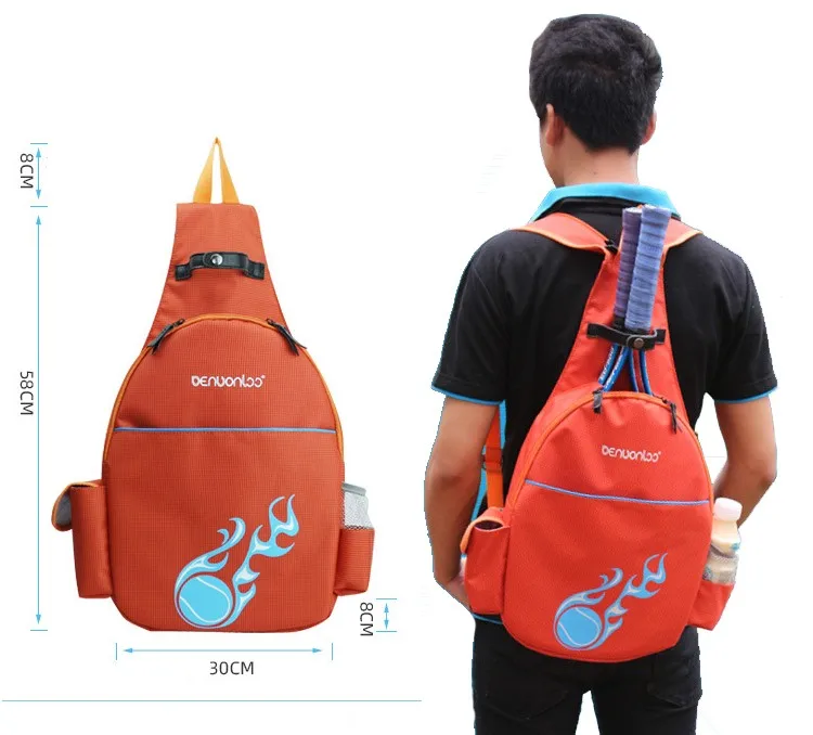 Portable Tennis Bag 3pcs Badminton Racket Pack Men Padel Backpack Cricket Bag Tennis Racket Backpack Men Women Sport Racquet Bag