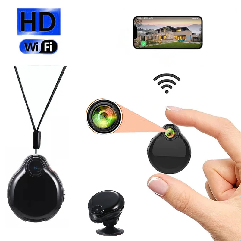 

Маленькая 1080P HD видеокамера, мини беспроводная камера, умная фотокамера, микро инфракрасное ночное видение, многопользовательский пульт дистанционного управления сигнализацией движения
