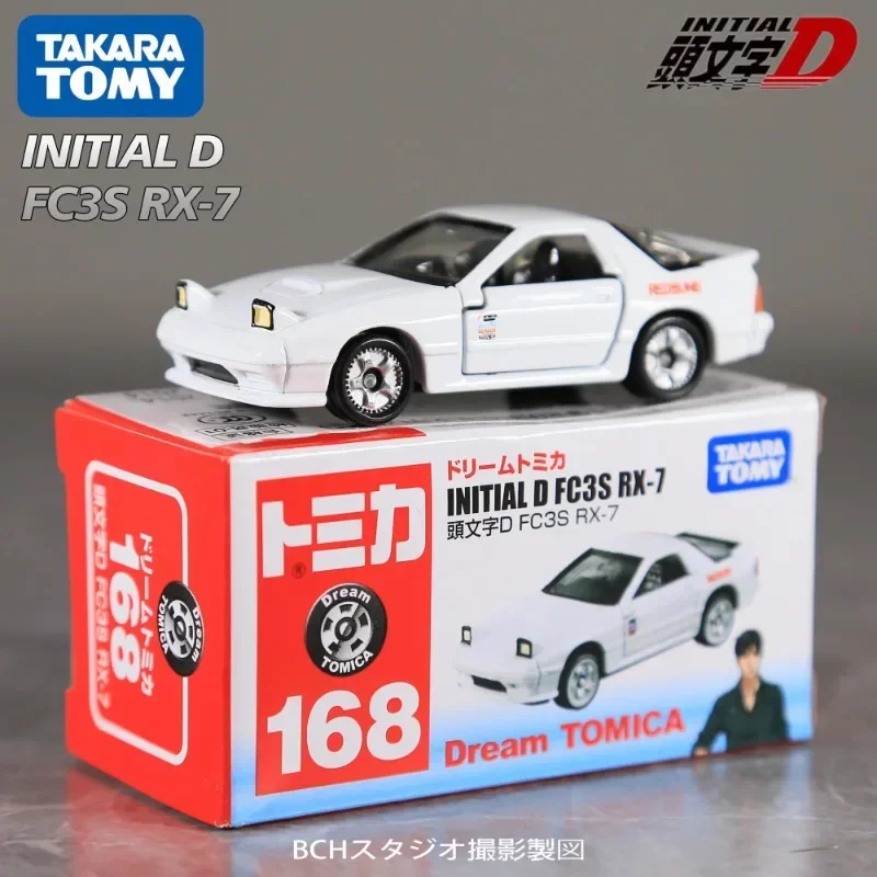 TAKARA TOMY first text D Ryosuke Takahashi FC Mazda RX-7 Коллекционная модель автомобиля для мальчиков