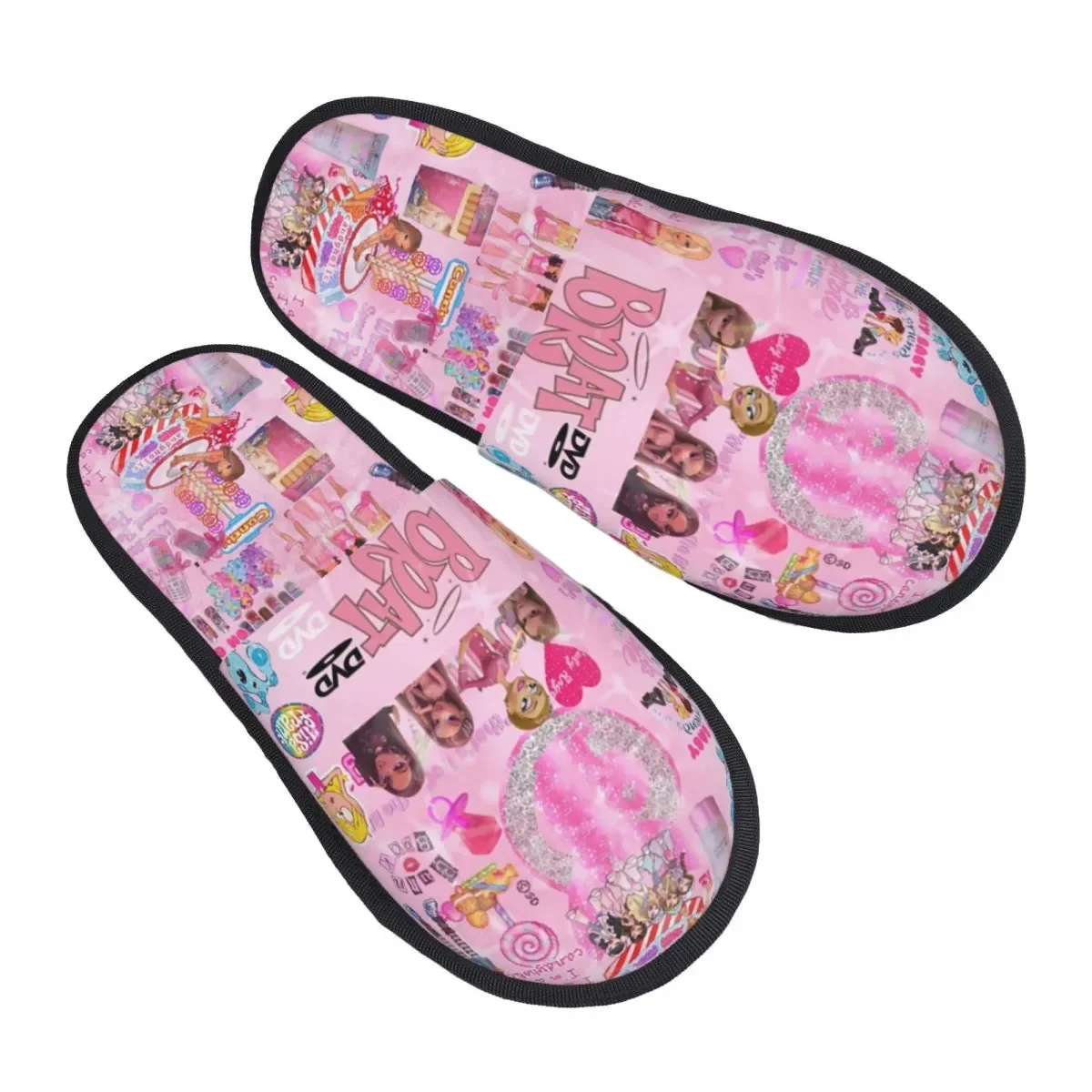 

Женские домашние тапочки с коллажем на заказ, мягкие теплые пушистые тапочки с мультяшным рисунком манги из пены с эффектом памяти, обувь для дома и улицы