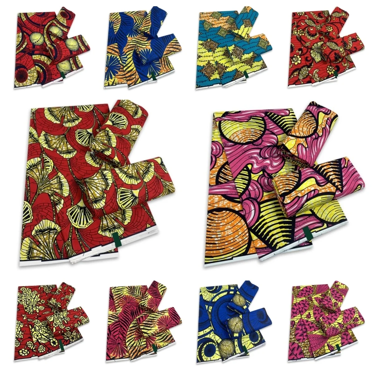 

Print Batik Guaranteed Veritable African Real Wax Fabric 100% Cotton High Quality Nigeria Ankara Wax Batik DIY Tissu Pagne Soft