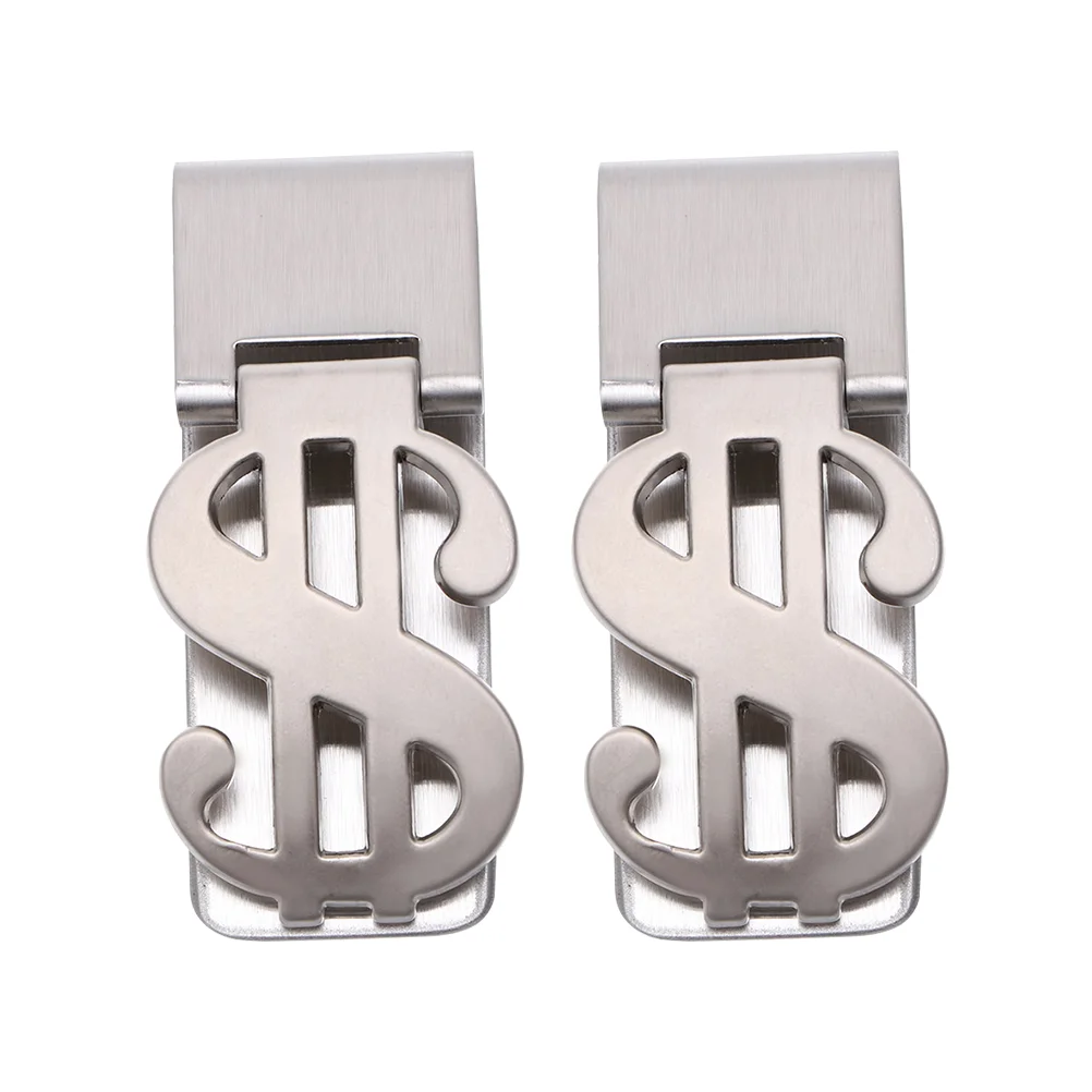 

Clip Moneywalletholder Cash Silver Clips Men Credit Designer Business Belt Man Personalized Dollar Minimalist Banknote