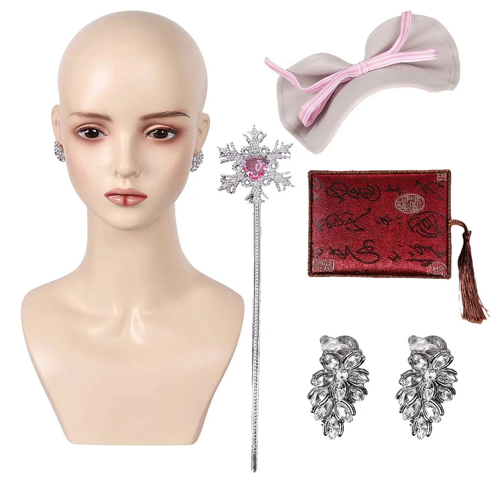 Головной убор Glinda для косплея волшебная палочка серьги с бриллиантами головной