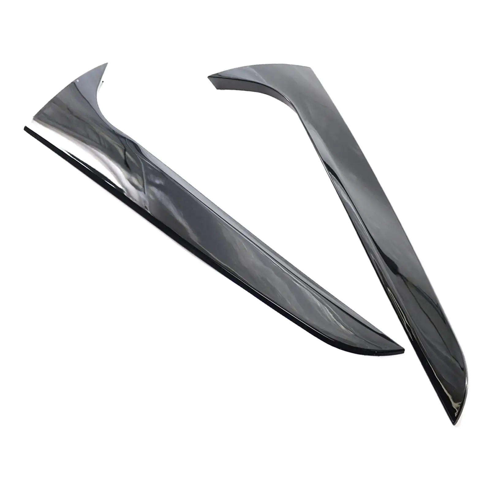 2 шт. боковой спойлер на заднее окно замена крыла сплиттер Canard подходит для Audi A4 B8