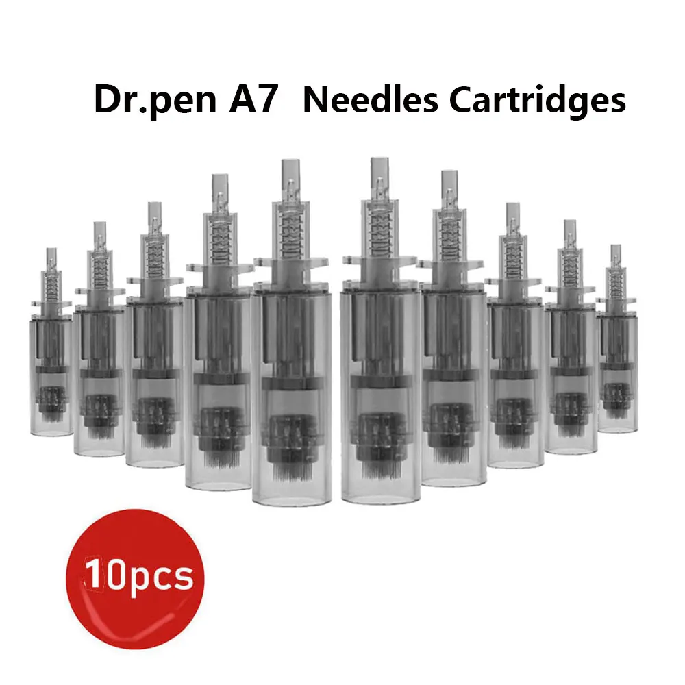 Оригинальные Сменные картриджи Dr. Pen A7 10 шт. сменные детали для Derma pen A7- 9/12/24/36/42/Nano