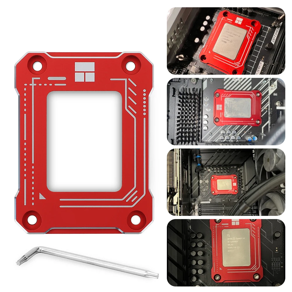 

Aluminum Alloy CPU Bending Correction Anti-Off Frame Protector for Intel Consumer Electronics CPU Anti-Bending Frame