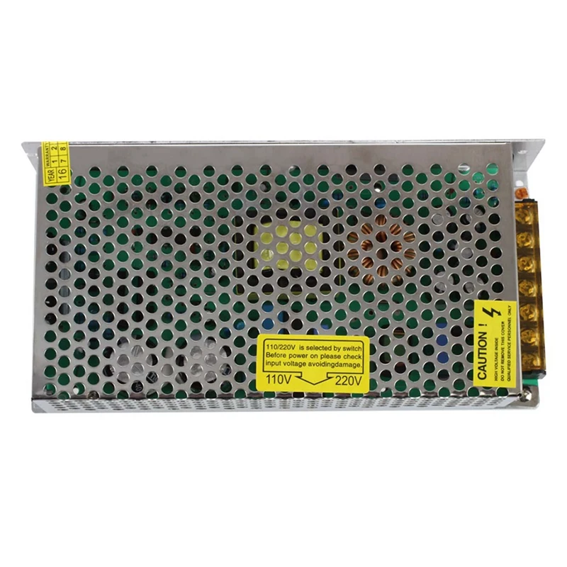 

5 шт., постоянный ток 12 В, 10 А, импульсный источник питания, регулируемый трансформатор с защитой от короткого замыкания и перегрузки по току