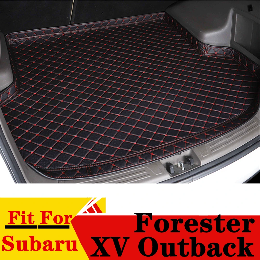 

Коврик для багажника автомобиля для SUBARU Forester XV Outback, для любой погоды, высокая сторона XPE, Задняя накладка для груза, коврик, автомобильные задние части, подкладка для багажника