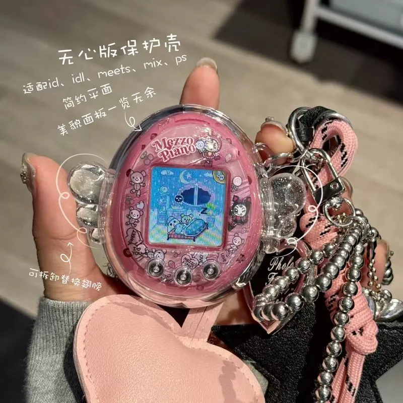Фото Защитный чехол Ultra Clear Crystal Tamagotchi Ps Id Idl Meets Mix 4u 4u Plus, прозрачный чехол с блестками №4
