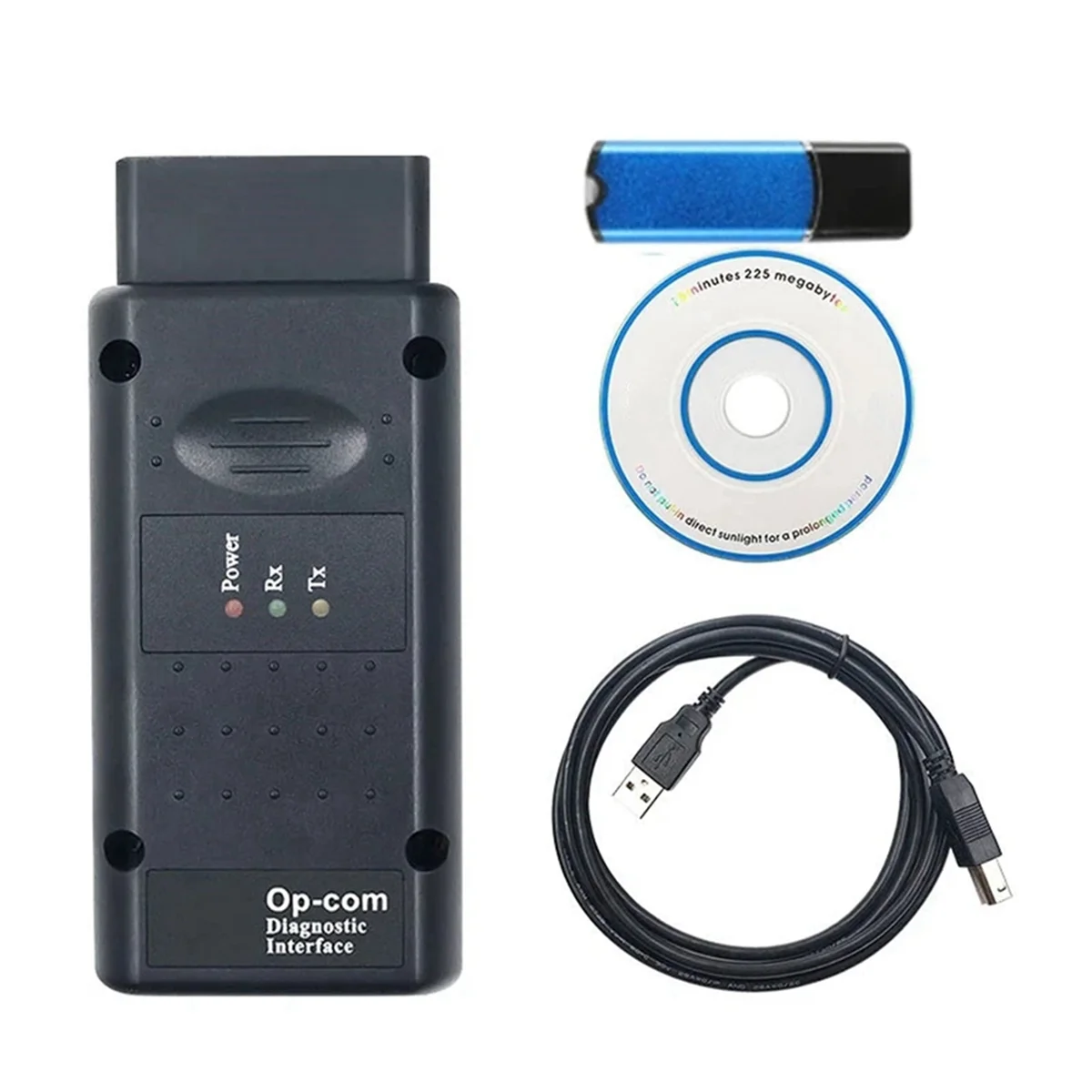 OPCOM 2021 диагностические инструменты с USB-ключом Op-Com V1.95 обновление флэш-памяти Op Com