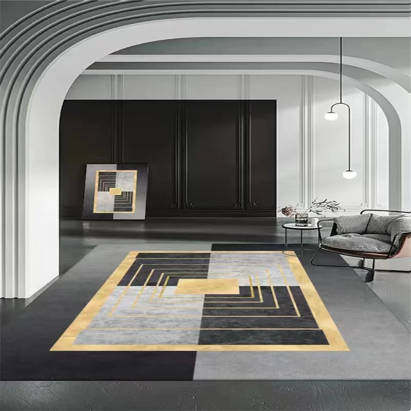 

Nordic Modern Minimalist Carpet Living Room Coffee Table Blanket Bedroom Bedside Rug Home Decoration Large Area Floor Mat Rugs