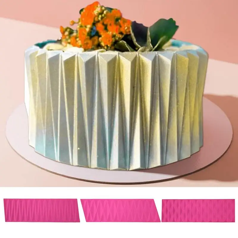 

Lace Silicone Mold Impression Fondant Molds Chocolate Mould Craft Icing Mat For Cake Decorating Tools Baking Mould Accessories