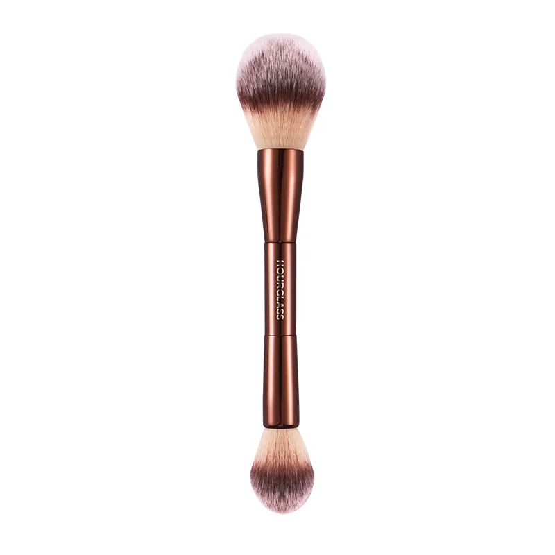 

HOURGLASS Veil Translucent Setting Powder Brush - Double-ended Powder Foundation Highlighter Setting Cosmetics Makeup Brush