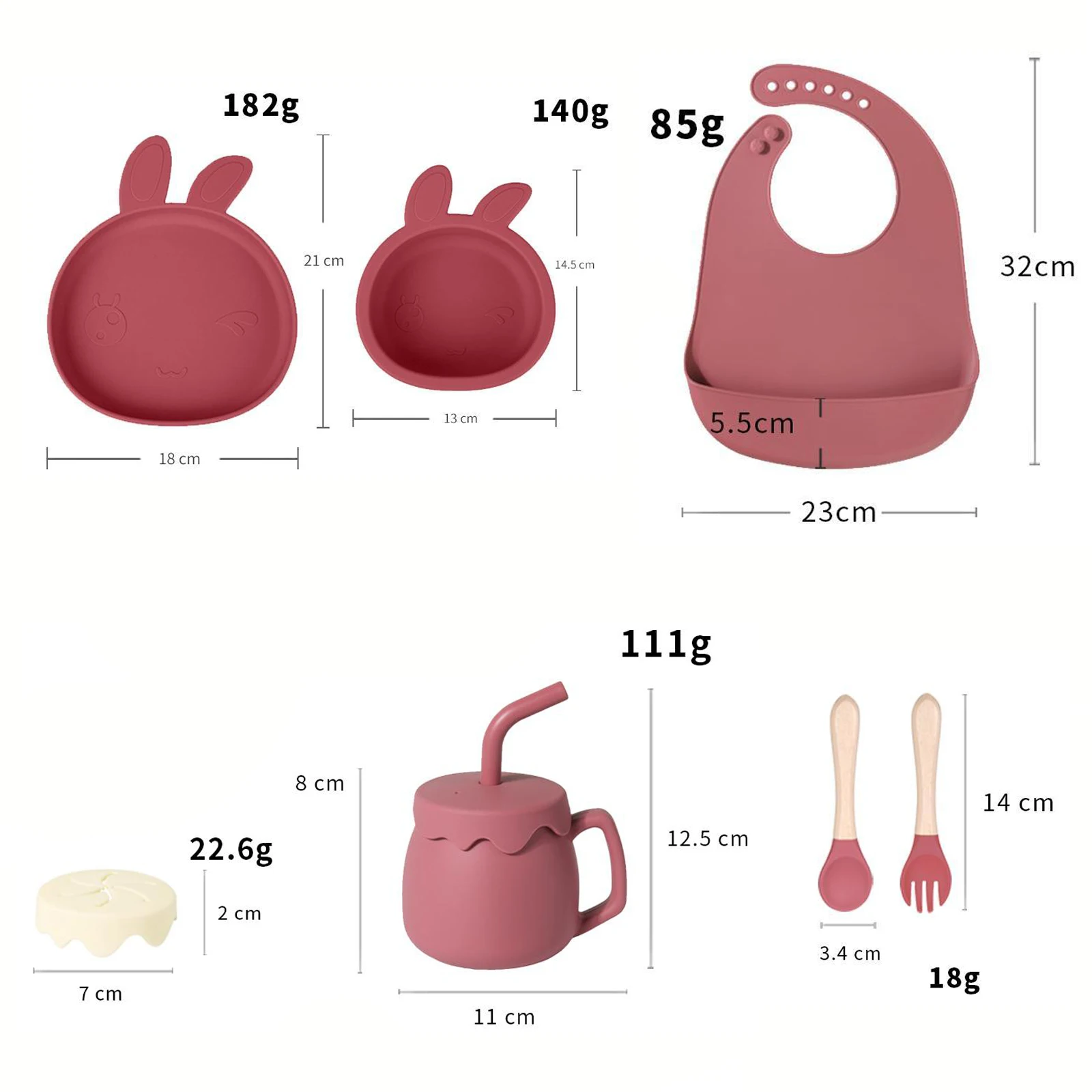 Высококачественный силиконовый набор посуды для детей детская миска ланчбокс