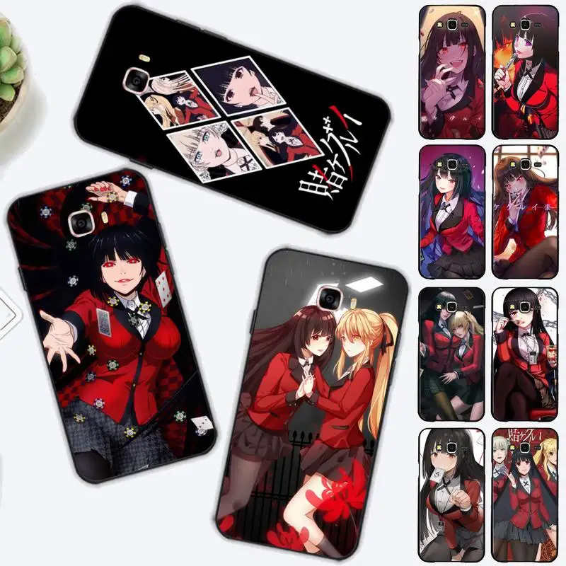 

Kakegurui Phone Case for Samsung J 2 3 4 5 6 7 8 prime plus 2018 2017 2016 core