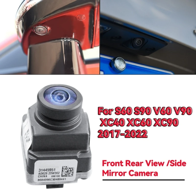 

Rear View Backup Camera for S60-V60 XC90 S90-V90 2017-2022 31445951 Parking Assistance Reverse Camera Reversing H9EE