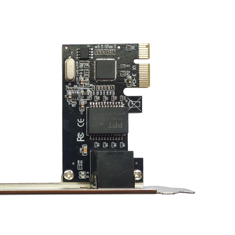PCIE PCI-E 1000 Мбит/с сетевая карта Gaga Адаптивная Полная совместимость с настольным