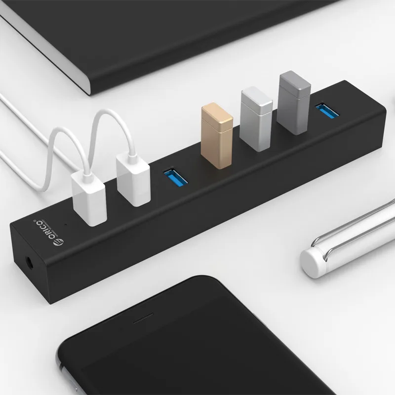 USB-Концентратор ORICO 7 портов USB 3 0